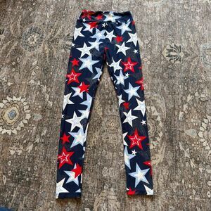 LulaRoe Patterned Leggings • size tween